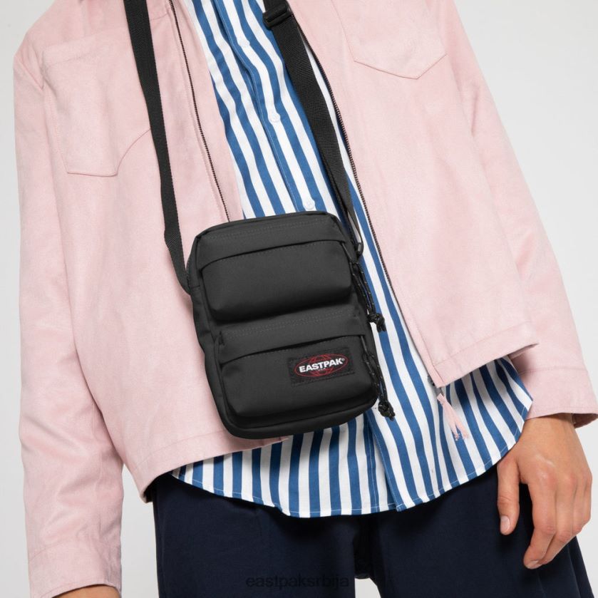 онај удвостручен црн Eastpak RVLXHN240торбе за раме